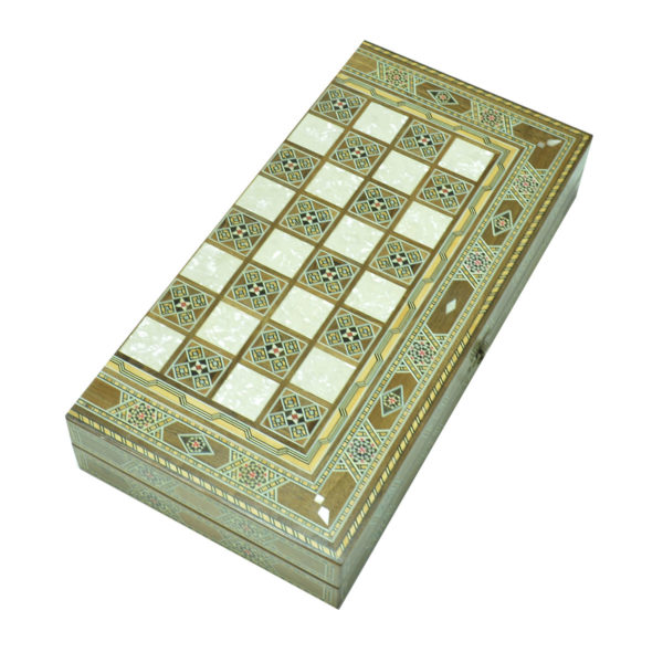 Backgammon - Chess medium handmade