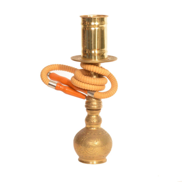 Hookah in gold colour