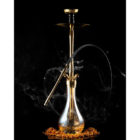 gold shisha tall