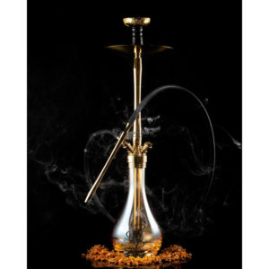 gold shisha tall