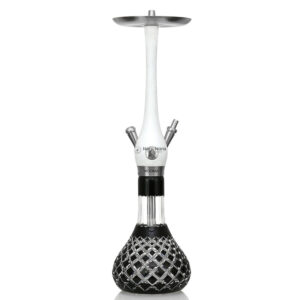 wookah-nox-white-check-black-shisha